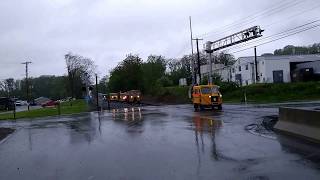 Lycoming Valley Railroad speeders at Montoursville PA [upl. by Bodi]