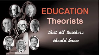 Prominent Theorists and Their Contributions to Education [upl. by Raddie]