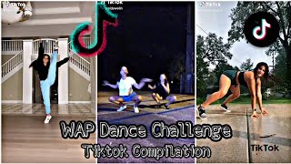 WAP Dance Challenge  Tiktok Compilation [upl. by Ochs]