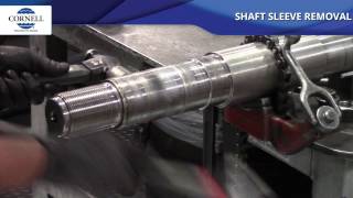 Shaft Sleeve Removal [upl. by Ataymik]