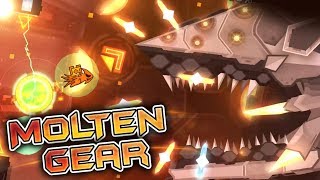 MOLTEN GEAR FINISHED  Upcoming Extreme Demon  Hosted by Knobbelboy [upl. by Chainey]