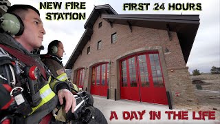 First 24 Hours in a New Fire Station  A Day in the Life [upl. by Flossi394]