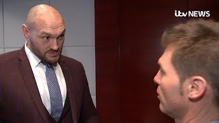 Tyson Fury terminates interview [upl. by Llimaj563]