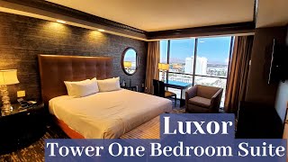 Luxor Las Vegas  Tower One Bedroom Suite [upl. by Moyra]