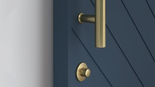 Sliding Barn Door Locks – A Simple Way To Add Privacy [upl. by Rob]