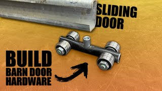 How To Build a Barn Door Hardware Easily  DIY [upl. by Benedikta]