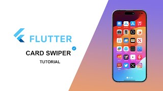 Flutter Card Swiper [upl. by Emawk963]