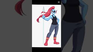 Undyne edit underground undertale undyne [upl. by Nylave477]