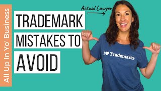 6 Most Common Trademark Registration Mistakes  Trademark Attorney Explains [upl. by Euqor851]