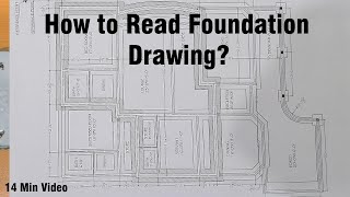 How to read foundation Drawing [upl. by Norha698]