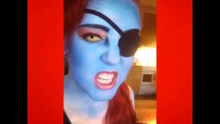 Undyne  Undertale Cosplay [upl. by Gunn]