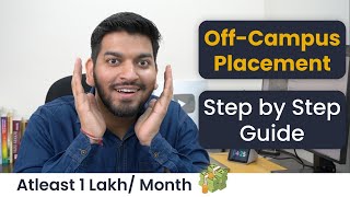 Complete Guide for OffCampus Placement  BtechMCA students  Earn atleast 1Lakhmonth [upl. by Aikit]