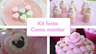 KIT FESTA  COMO MONTAR [upl. by Acirtap]