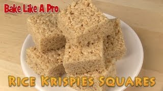 Best Rice Krispies Squares Recipe [upl. by Ybeloc]