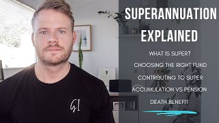 Superannuation in Australia explained  Super in 2021 [upl. by Annavaj]