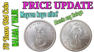 50 Centavos 1944 Philippines Coin Value quotUS Commonwealthquot [upl. by Viola]