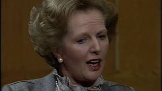 Margaret Thatcher interview  General Election  Conservative Party  TV eye  1983  Part 2 [upl. by Heshum]