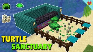 SUPER SIMPLE Turtle Farm for Minecraft Turtle Scute  Turtle Eggs [upl. by Redmond]