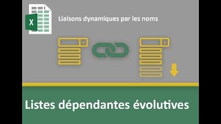 Listes déroulantes Excel dépendantes et évolutives [upl. by Cesar]