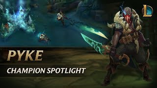 Pyke Champion Spotlight  Gameplay  League of Legends [upl. by Dilahk]