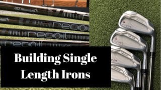 How To Build Single Length Irons  sterling irons [upl. by Ajidahk]