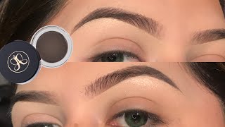 Natural Eyebrow Tutorial  ABH Dipbrow Pomade [upl. by Anazraf70]