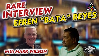 RARE EFREN quotBATAquot REYES INTERVIEW with Mark Wilson at the 2020 Derby City Classic [upl. by Nosrej]