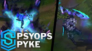 PsyOps Pyke Skin Spotlight  League of Legends [upl. by Nhguav223]