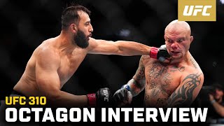 Dominick Reyes Octagon Interview  UFC 310 [upl. by Bowler]