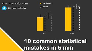 Ten Statistical Mistakes in 5 Min [upl. by Ajit]