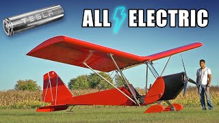 Homemade Electric Airplane MK4 [upl. by Immaj]