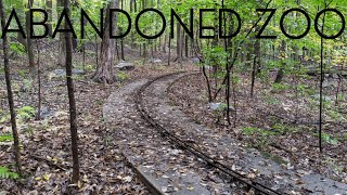 Exploring an Abandoned Zoo  Jungle Habitat West Milford NJ [upl. by Enawtna]