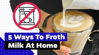 How To Froth Milk At Home Best Milk Frothers Review [upl. by Ellebasi]