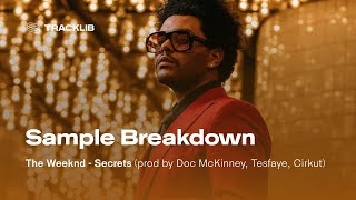 Sample Breakdown The Weeknd  Secrets [upl. by Porty]