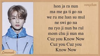 NCT U  Know Now Easy Lyrics [upl. by Ignacius]