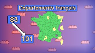 Histoire et évolution des départements français [upl. by Consolata]