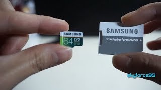 Samsung MicroSD EVO Select Memory Card with Adapter Review [upl. by Nivrac430]