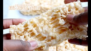 CRISPY amp GOOEY RICE KRISPIE TREATS  KINGCOOKSCOM [upl. by Lyda]