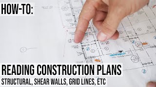 HowTo Reading Construction Blueprints amp Plans  2 [upl. by Yenruogis]