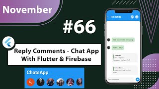 Flutter Tutorial  Swipe To Reply  Chat App With Flutter amp Firebase [upl. by Autry515]