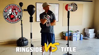 Ringside Cobra Reflex Bag VS Title Boxing Cobra Reflex Bag COMPARISON REVIEW WHICH ONE IS BETTER [upl. by Torto105]