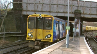 Half an Hour at 216  Birkenhead North Station 1022017  Class 507 508 terminus [upl. by Nannah284]