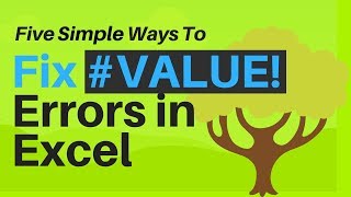 Five Ways To Fix VALUE Errors in Microsoft Excel [upl. by Pacien901]