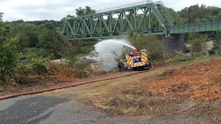 Part 5  Rural Water Supply Drill  Montoursville PA  September 2024  1000 GPM Club [upl. by Aerdnac]