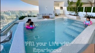 Newly Open Hotel in Dubai  Luxury Sky Villa with Pool Experience  FIVE Jumeirah Village [upl. by Yasui]