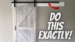 How to Soundproof Barn Doors the Right Way [upl. by Lienet]