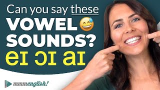 Pronunciation Practice 👄 Difficult Vowel Sounds DIPHTHONGS [upl. by Ener]