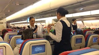 Turkish Airlines Airbus A330200 Economy Class Flight Istanbul to Amsterdam [upl. by Aleen]