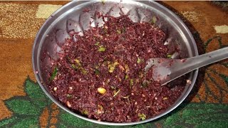 बिटाची कोशिंबीर Bitachi Koshimbir Beetroot Recipes Koshimbir Recipe Salad Raita Beetroot [upl. by Aihcrop]