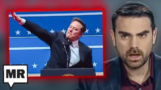 Ben Shapiro Struggles Defending Elon From Nazi Criticism [upl. by Acirfa750]